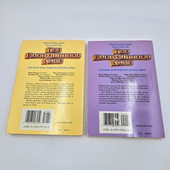 The Babysitters Club Books Lot Of 6 #21, 23, 36, 40, 47, 54 Read - Picture 8 of 16